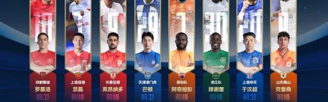 kaiyun.com-中超5月最佳球员评选：罗慕洛、武磊、巴顿等8人入选