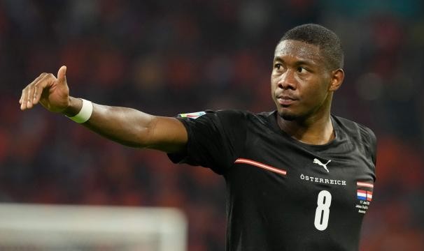 阿拉巴接受提议，欧洲杯期间将加入奥地利教练组